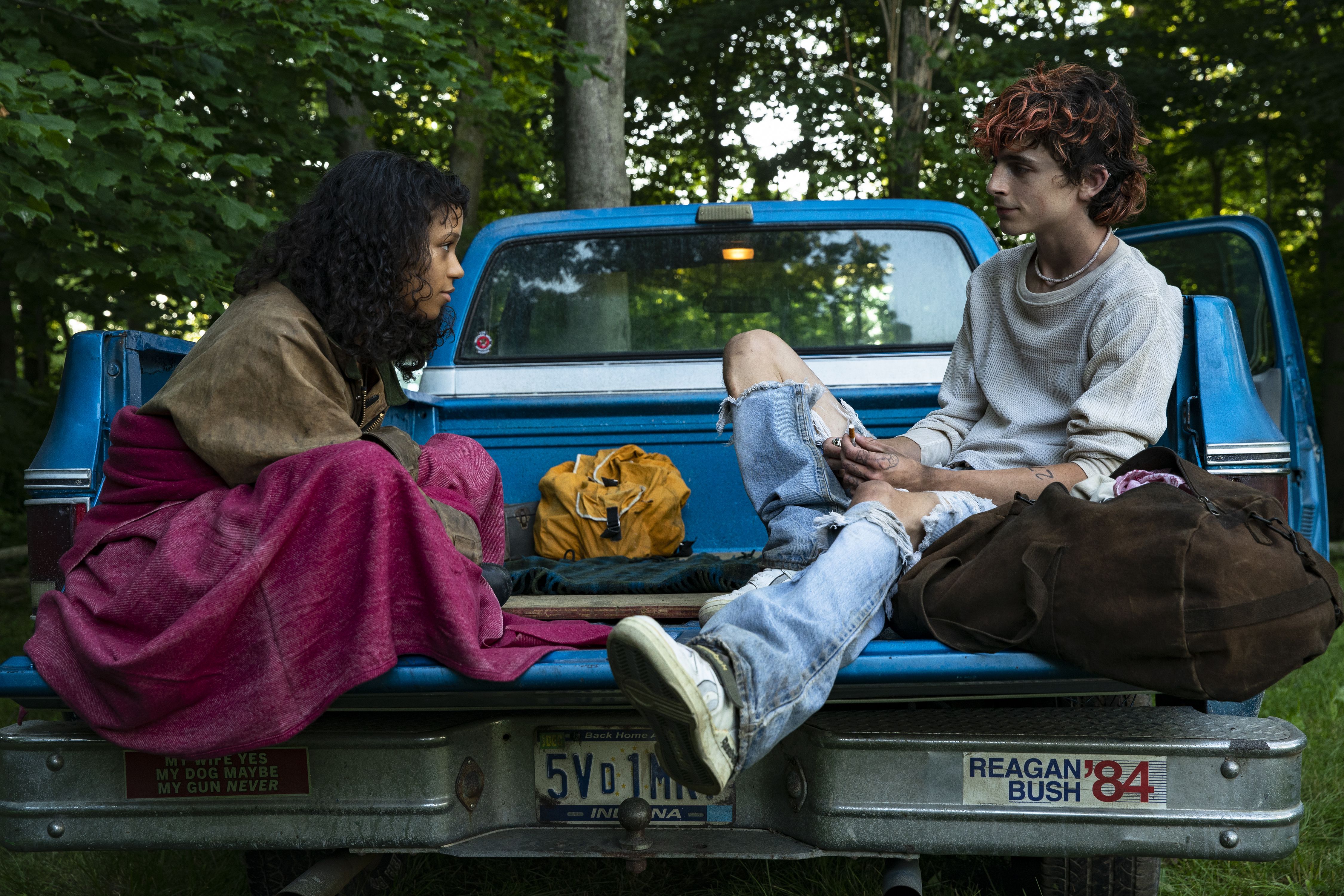 Timothee Chalamet Has Fans Seeing Red in First Look at Cannibal