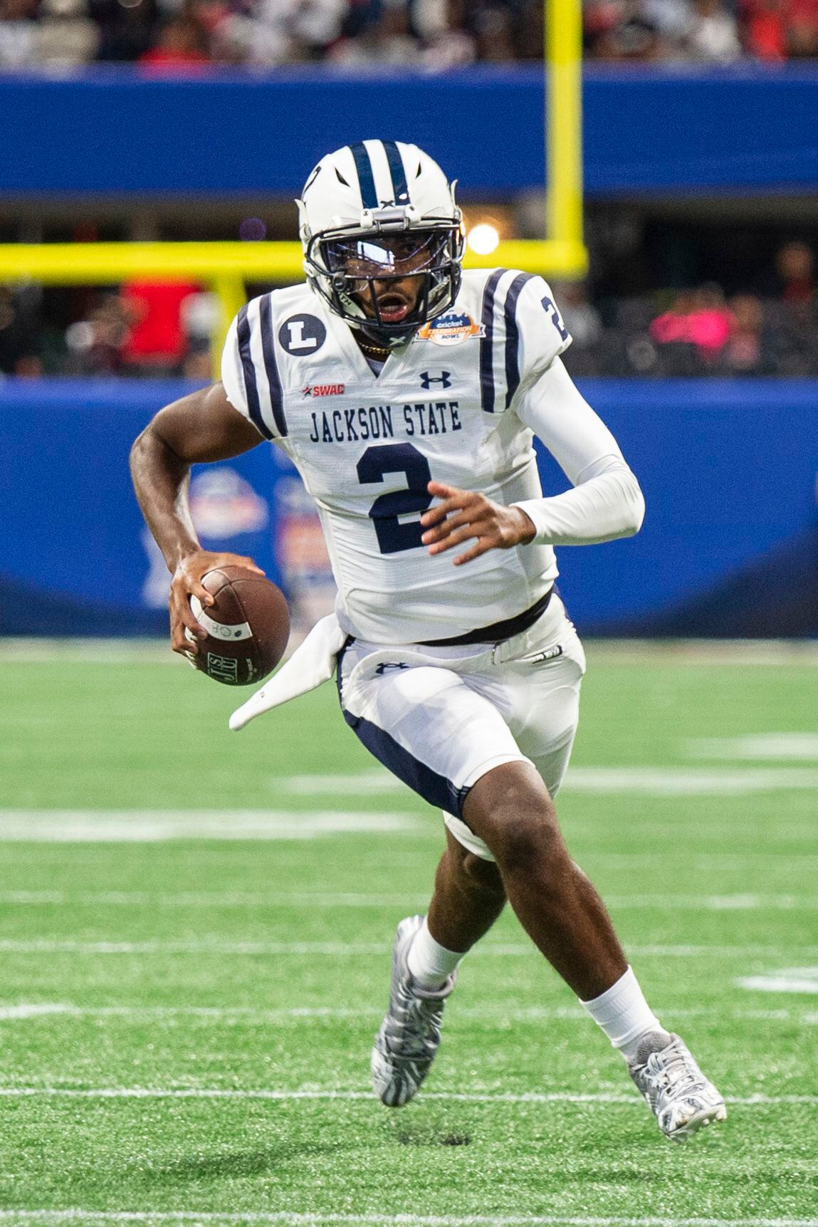 SportsCenter on X: Roger Goodell showed up to support his nephew Charlton  Goodell at the Cricket Celebration Bowl 