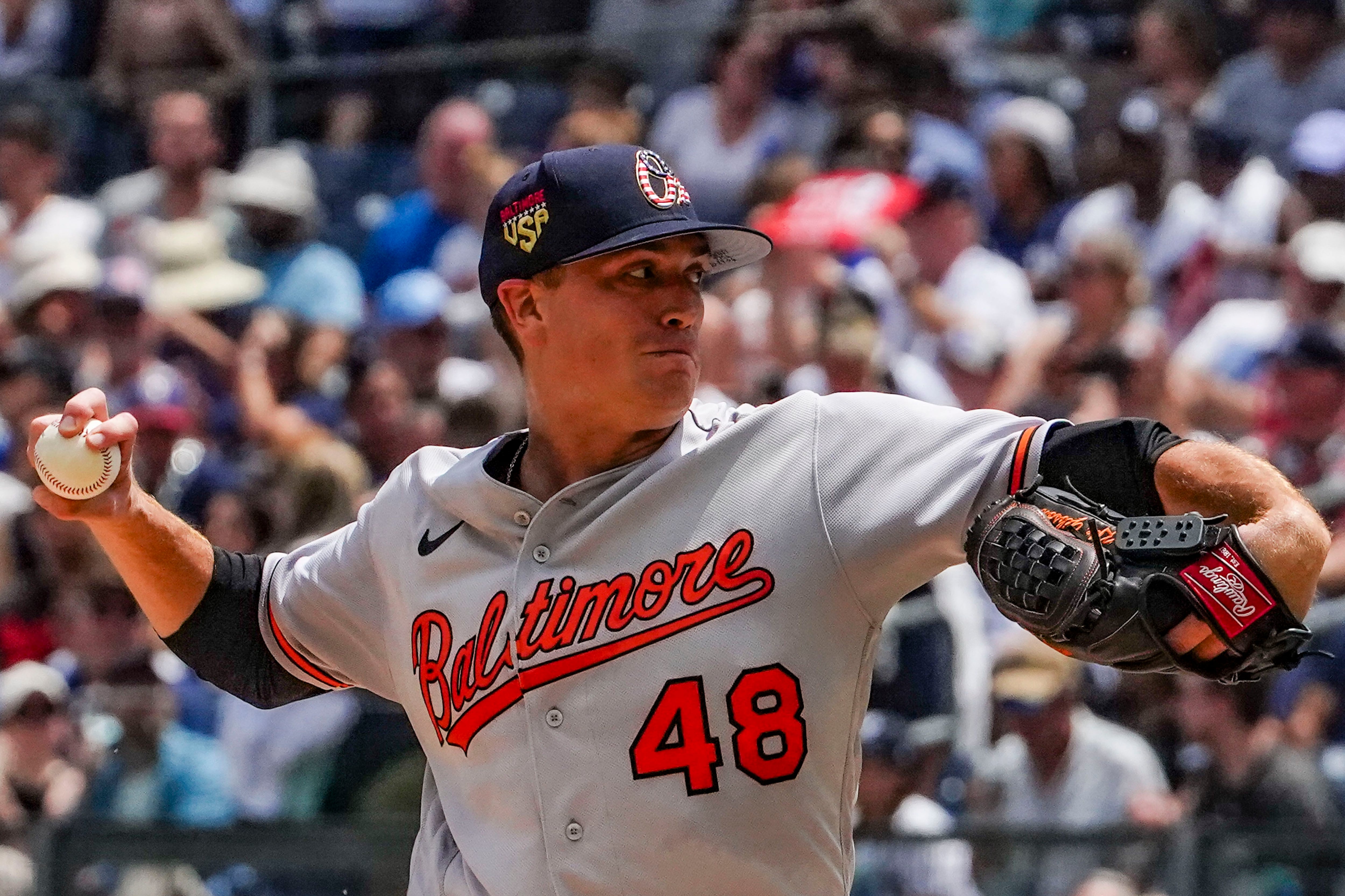 Torres leads Yankees to 8-4 win over Baltimore on Independence Day