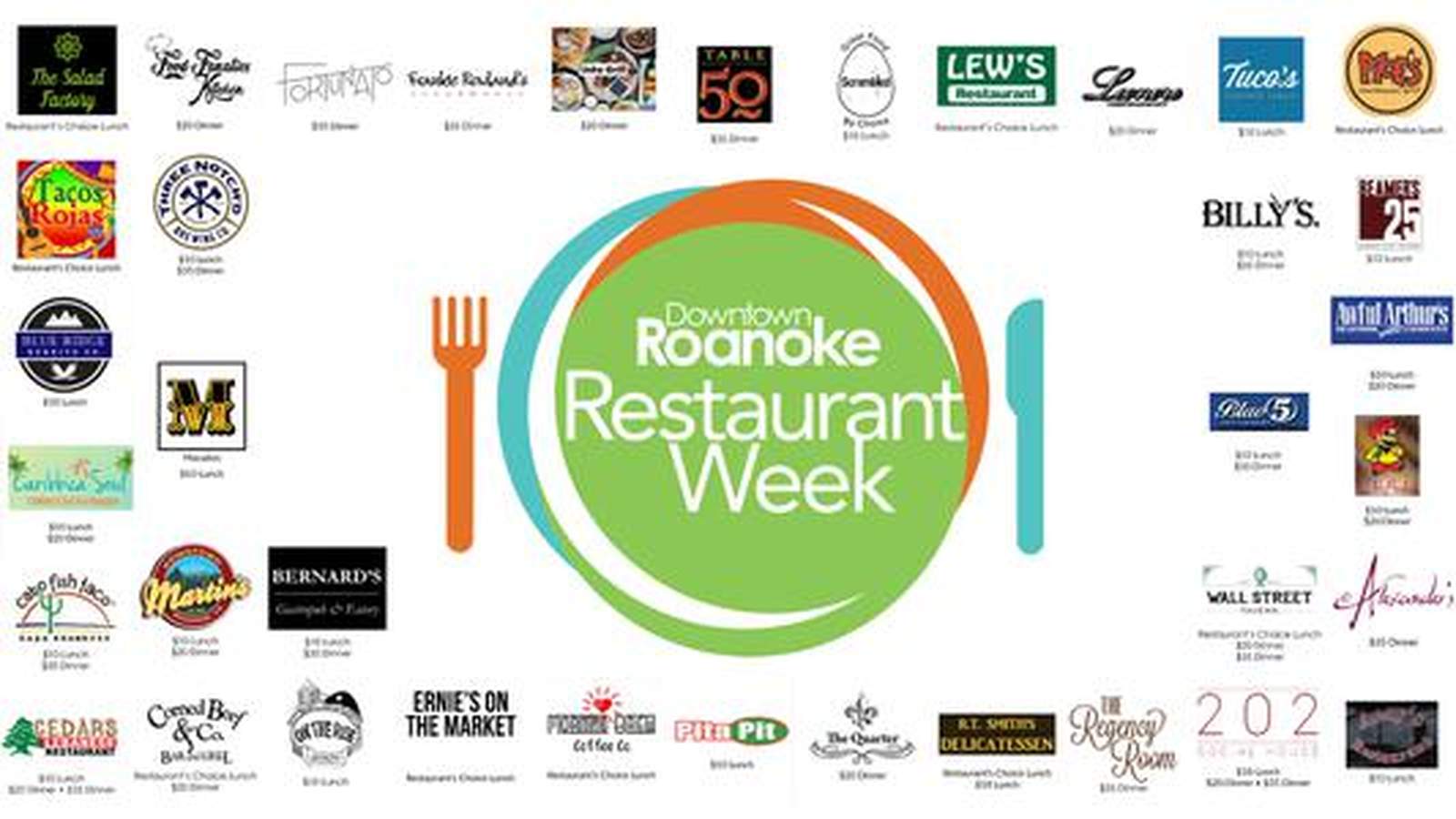 Downtown Roanoke Restaurant Week is underway