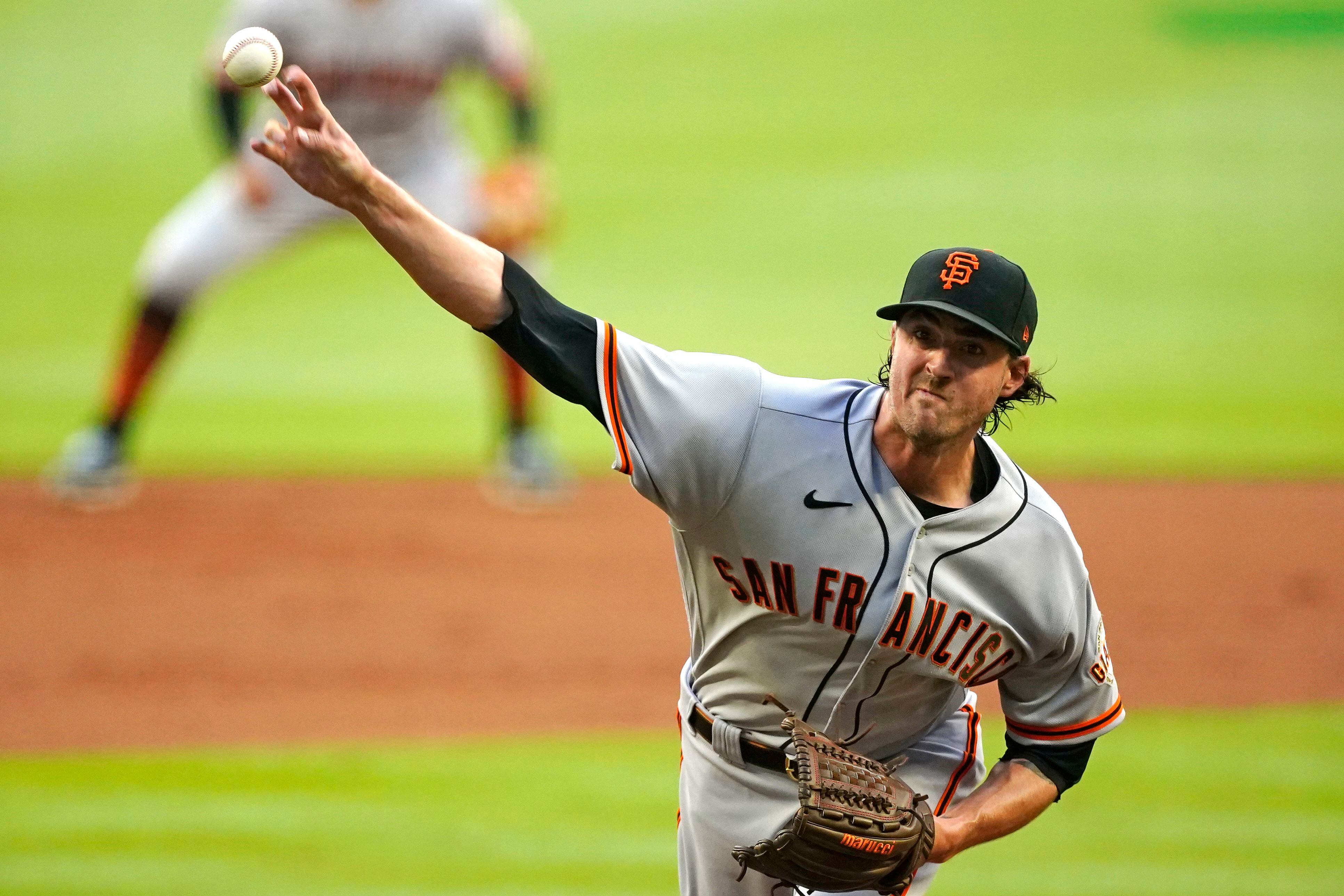 Rosario has 4 hits, including go-ahead 2-run homer, as Braves beat Giants  6-5