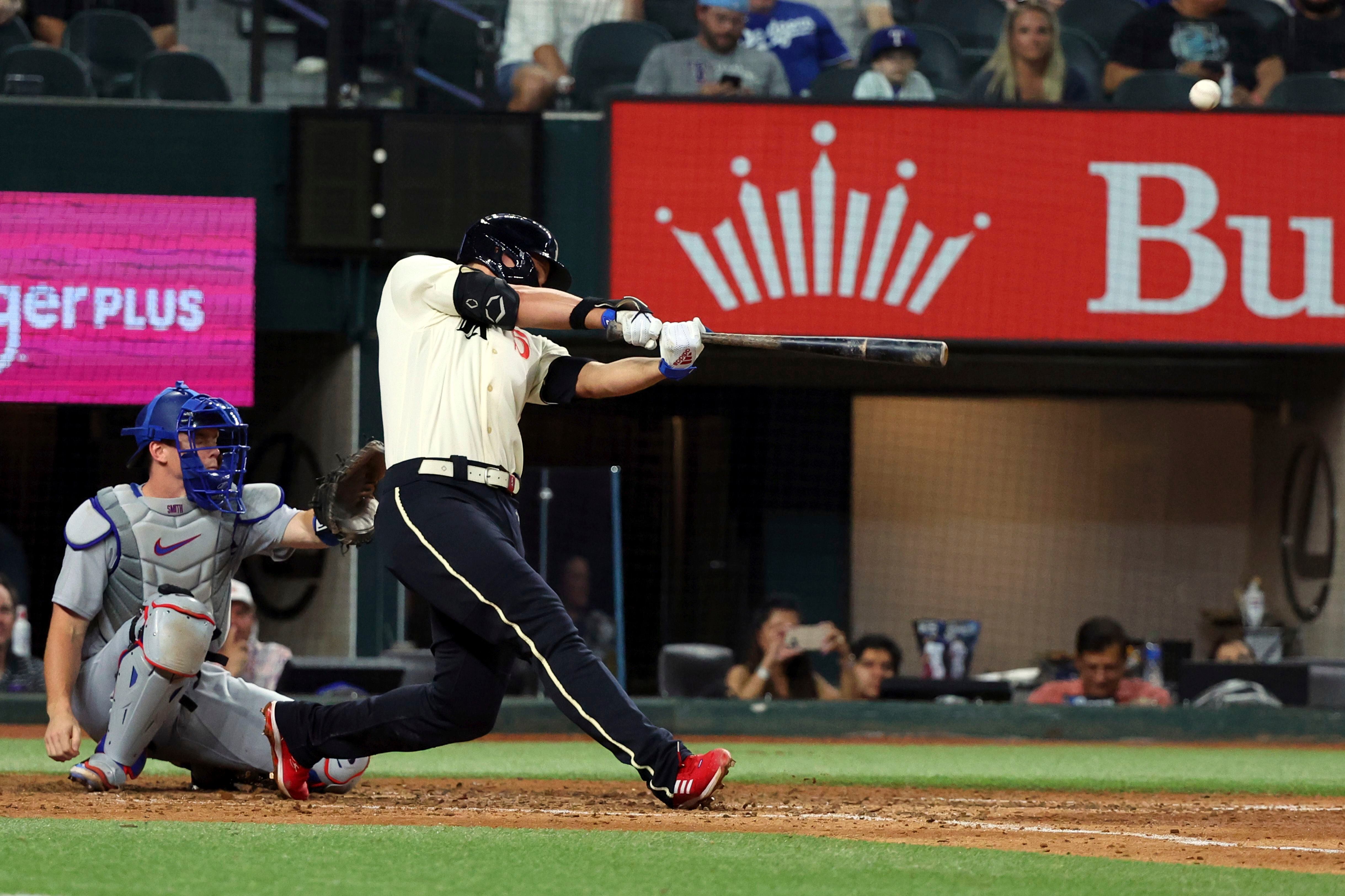 The Rangers announced that Corey Seager is going on the 10-day injured list  with a right thumb sprain