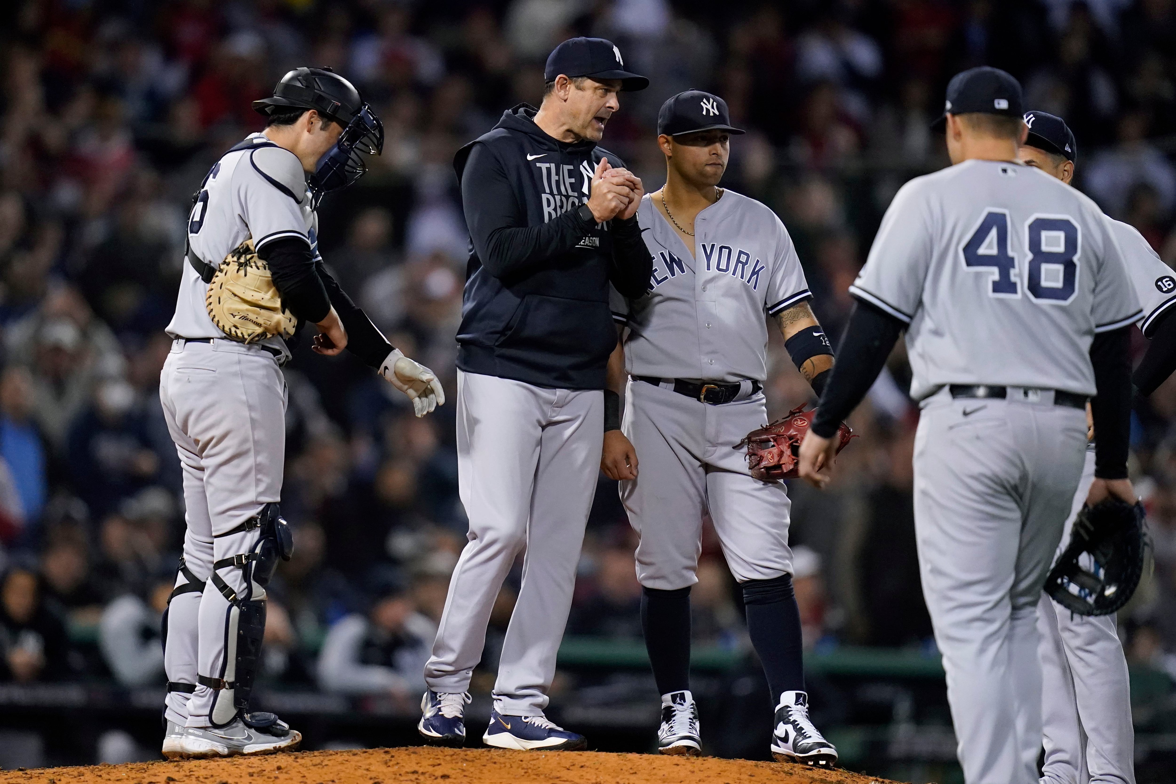 Yankees rout A's to set up ALDS against rival Red Sox