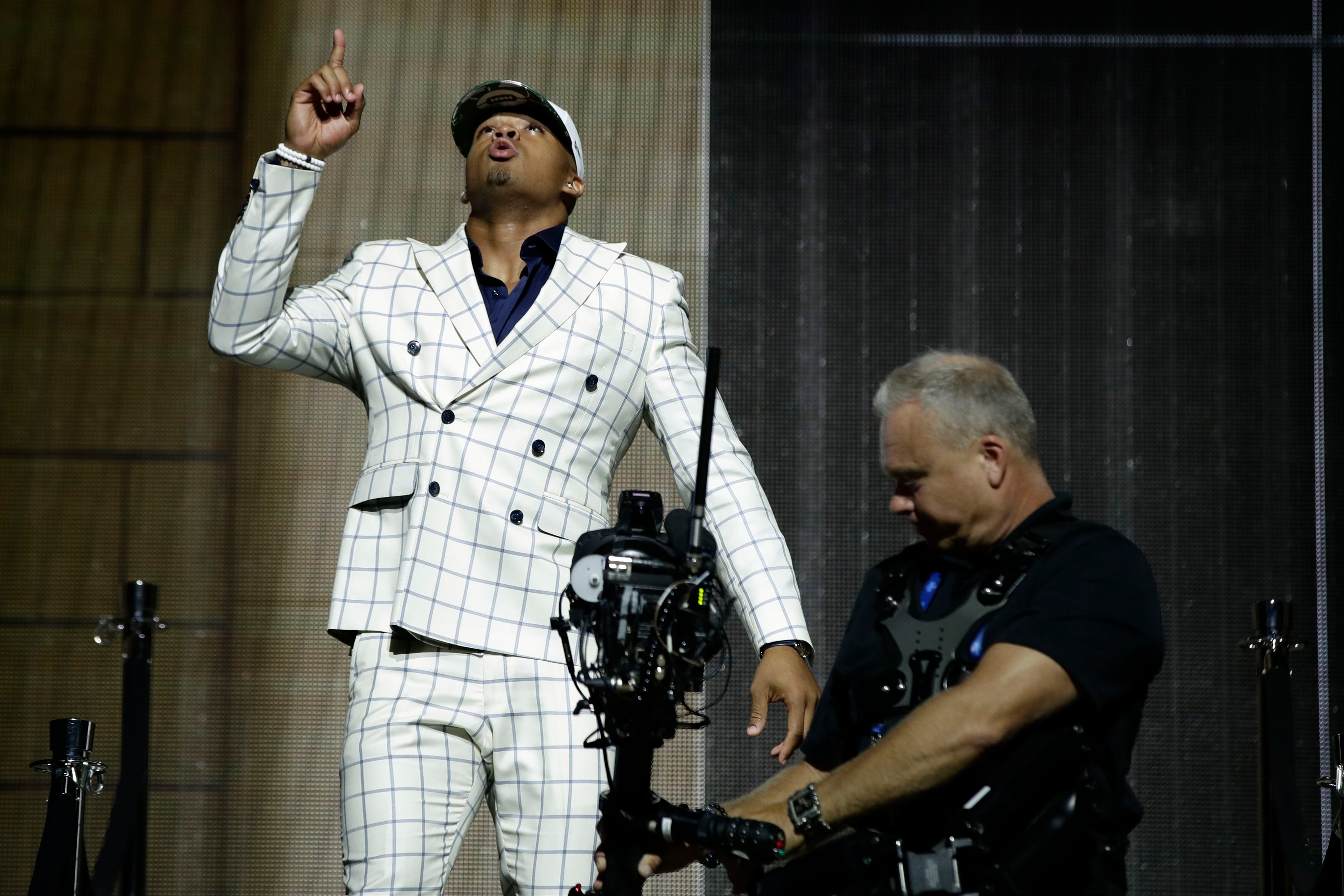 Garrett Wilson and His Pearls Stole the Show at the NFL Draft