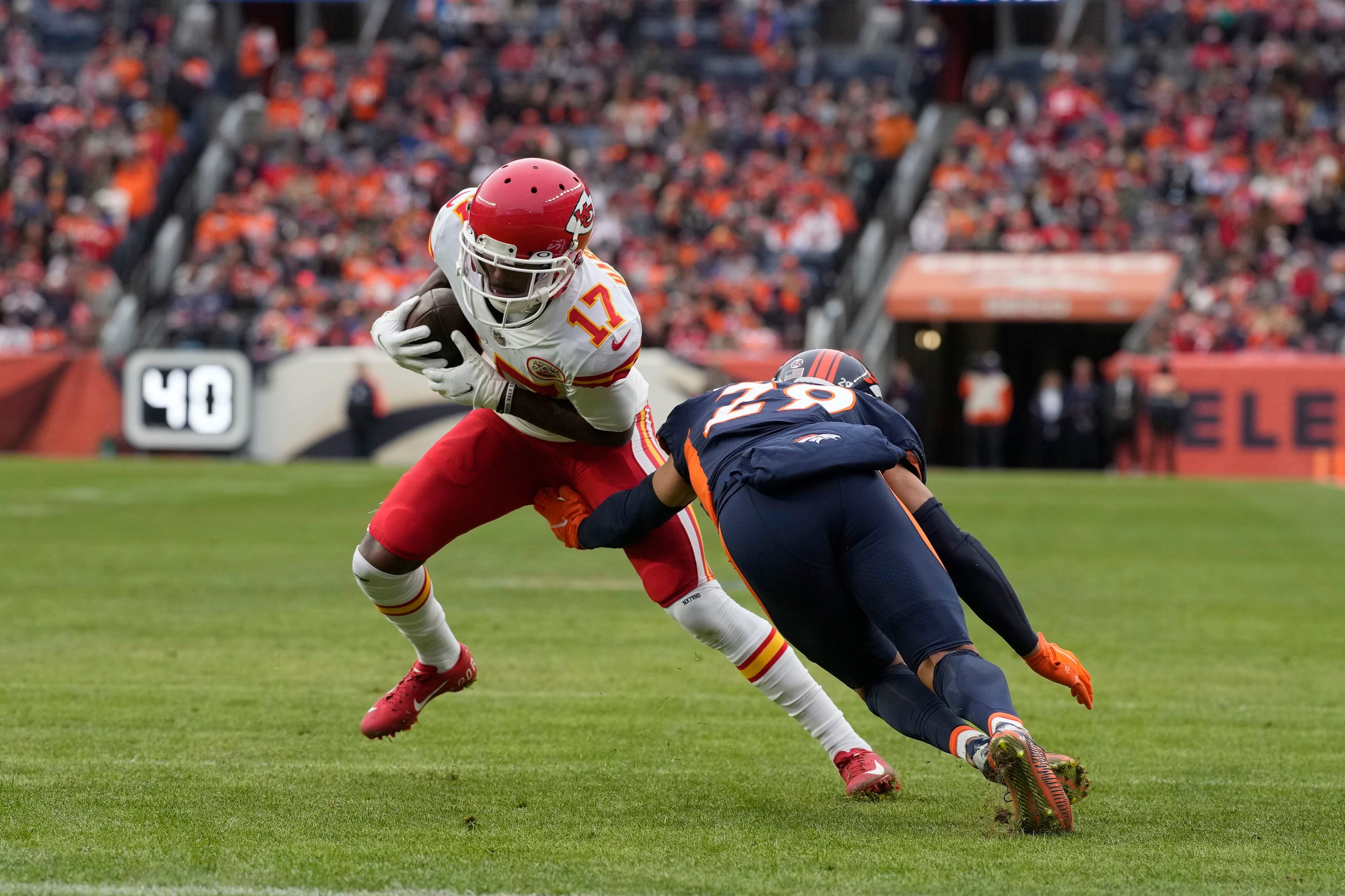 DENVER BRONCOS: Bolton's fumble return sparks Chiefs' 28-24 win over Broncos