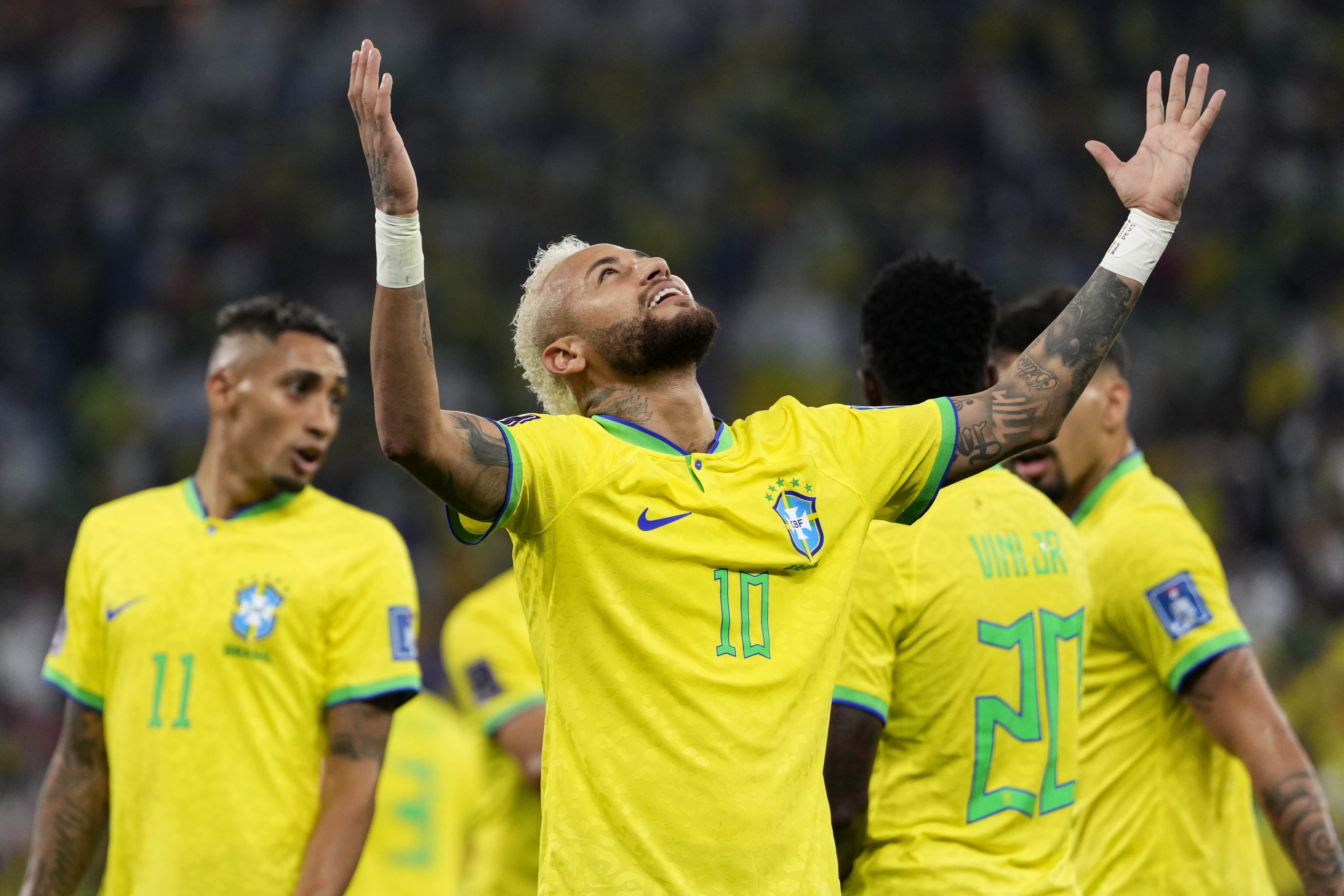 Neymar Scores, Brazil Beats South Korea 4-1 at World Cup